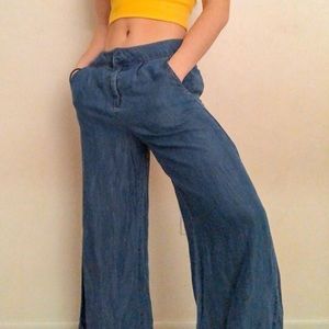 flared out jeans